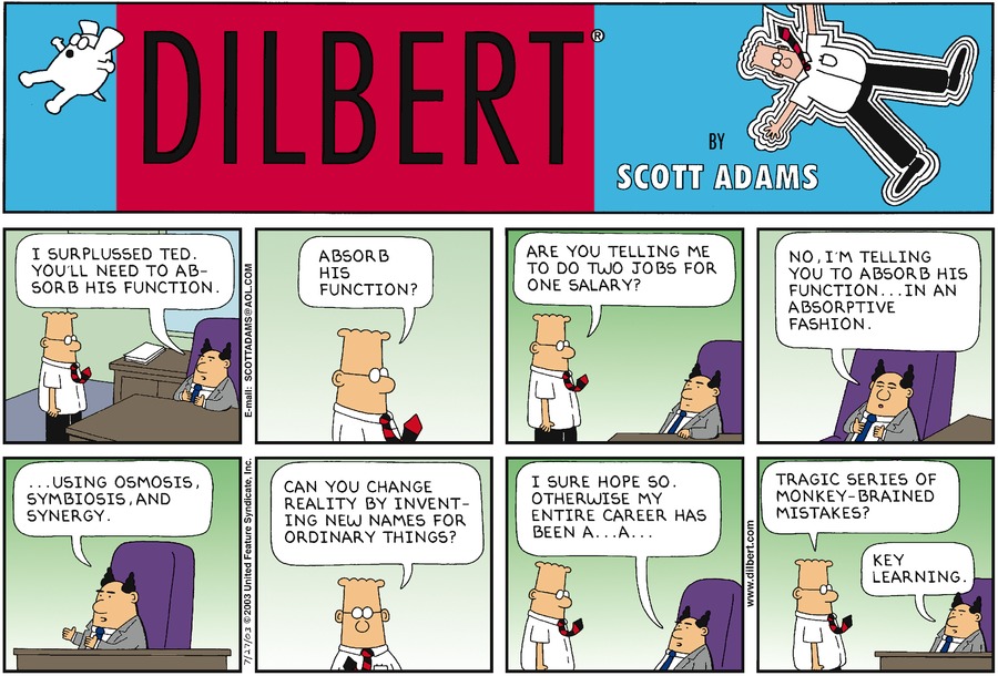 Dilbert Cartoon
